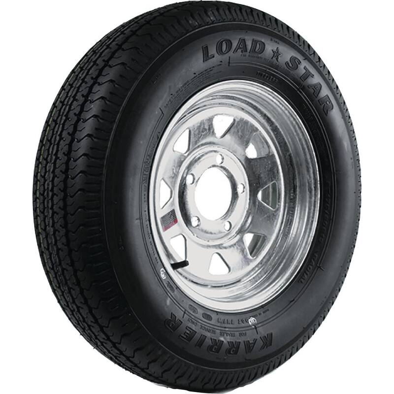 LOADSTAR ST215/75R-14 KR03 1870 lbs. Load Capacity Galvanized 14 in. Radial Tire and Wheel Assembly - 32182