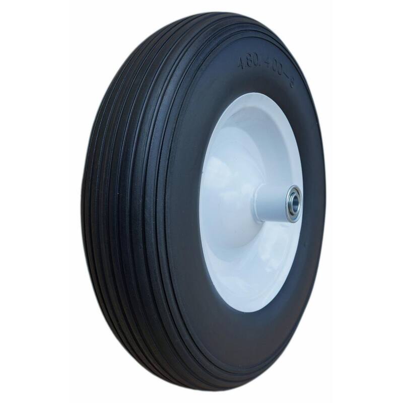 Hi-Run Rib Flat Free 4.8 in. x 4-8 in. Tire and Wheel - CT1001