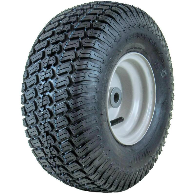 Hi-Run Universal LandG Tire Assembly with Kits, 15X6-6 SU05 Turf (3/4 in and 5/8 in) - AWD1008