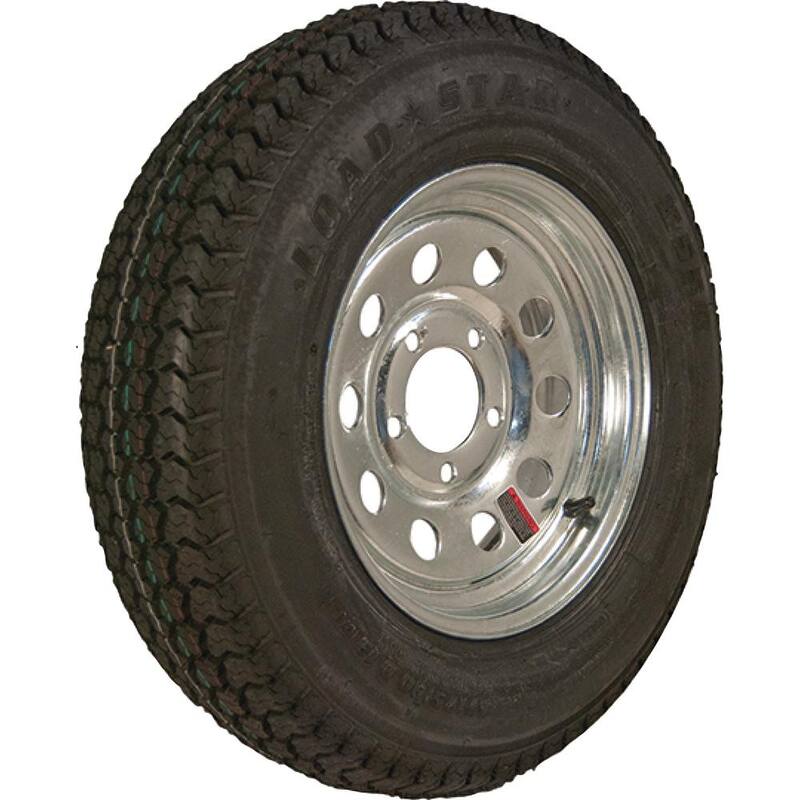 LOADSTAR ST215/75D-14 K550 BIAS 1870 lb. Load Capacity Galvanized 14 in. Bias Tire and Wheel Assembly - 3S570