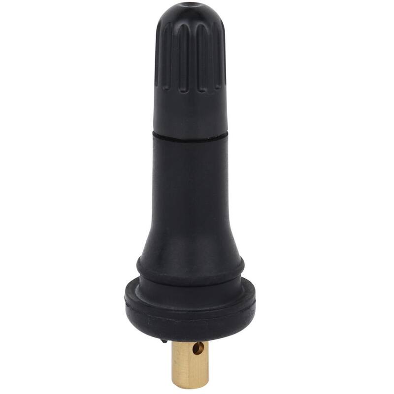 Milton Industries, Inc. Tire Valve Stem, 2-1/4 in. Parallel TPMS Tubeless Tire Valves, .453 in. Rubber, 60 PSI - 4-Pieces - S-TPMS-1