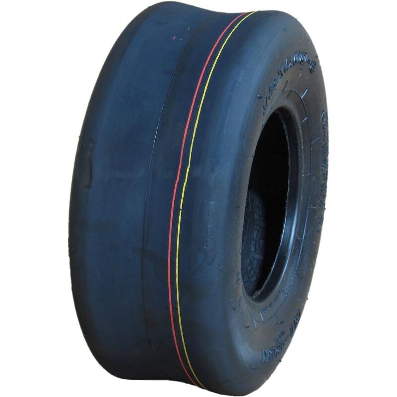 Hi-Run 18 in. x 9.50 in.-8 Lawn/Garden Tire 4PR SU19 Smooth - WD1291