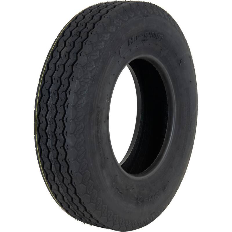 Hi-Run Highway Trailer 60 PSI 4.8 in. x 8 in. 4-Ply Tire - WD1065