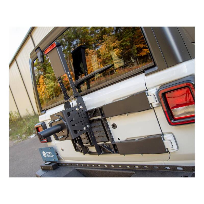 Aries Jeep Wrangler JL Heavy-Duty Spare Tire Carrier - 2563001