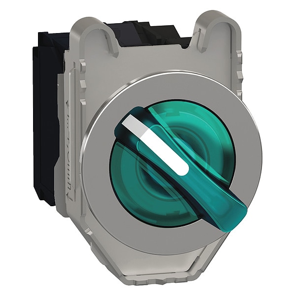 Schneider Electric SelectorSwitch, Iluminado, 2Posiciones, 30mm, Verde - XB4FK123G5