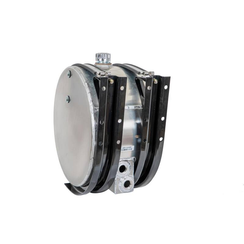 Buyers Products 25 gal. Side Mount Aluminum Reservoir with Rear Ports - SMC25AR