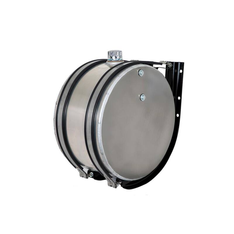 Buyers Products 25 gal. Side Mount Aluminum Reservoir with Rear Ports - SMC25AR