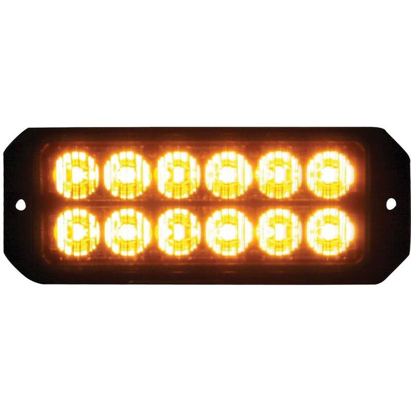 Buyers Products Company 5 in. LED Emergency Safety Truck Warning Flash Strobe Light Bar - 8891700