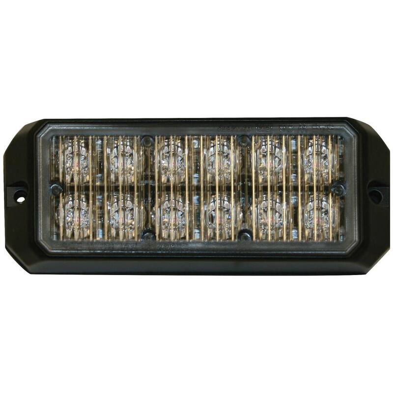 Buyers Products Company 5 in. LED Emergency Safety Truck Warning Flash Strobe Light Bar - 8891700