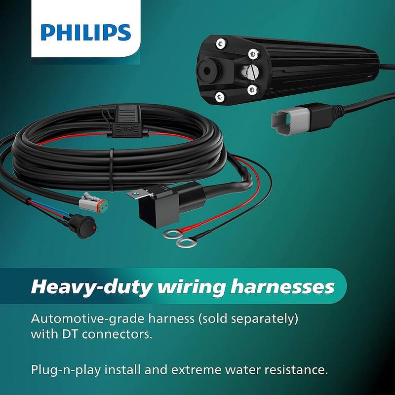 Philips Ultinon Drive LED Light Bar - 10 in. Single Row - UD5011LX1