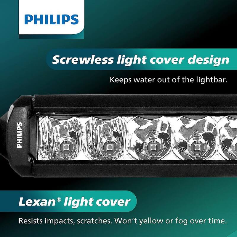Philips Ultinon Drive LED Light Bar - 10 in. Single Row - UD5011LX1