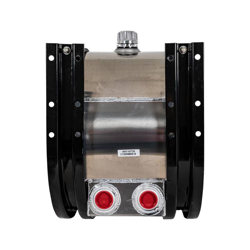 Buyers Products 35 gal. Side Mount Aluminum Reservoir with Rear Ports - SMC35AR