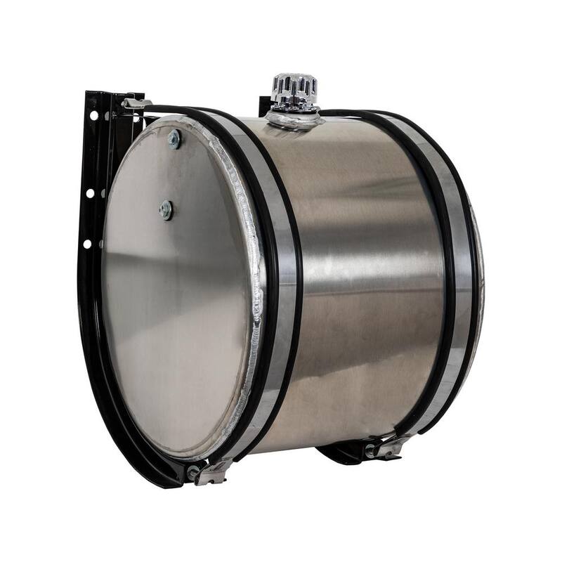 Buyers Products 35 gal. Side Mount Aluminum Reservoir with Rear Ports - SMC35AR