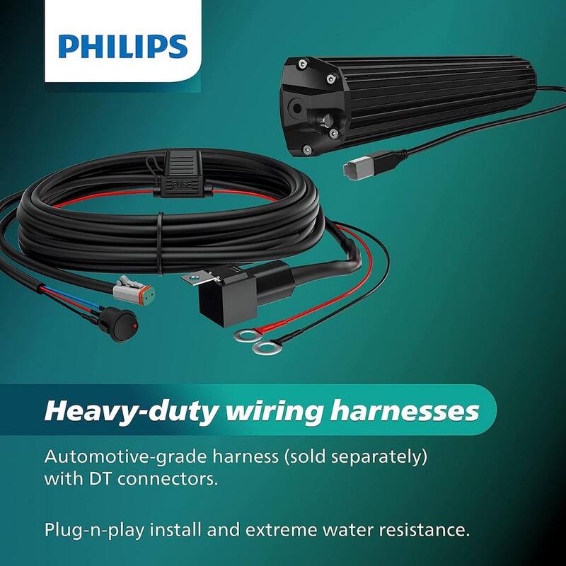 Philips Ultinon Drive LED Light Bar - 20 in. Double Row - UD5013LX1
