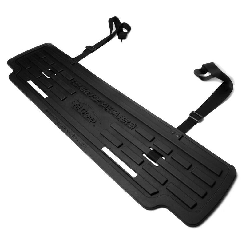 FH Group Universal Fit Bumper Butler Rear Bumper Guard Protector - DMF16408BLACK