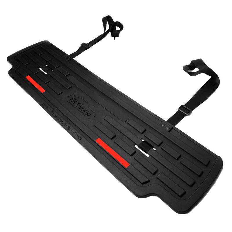FH Group Universal Fit Bumper Butler Rear Bumper Guard Protector - DMF16408BLACK