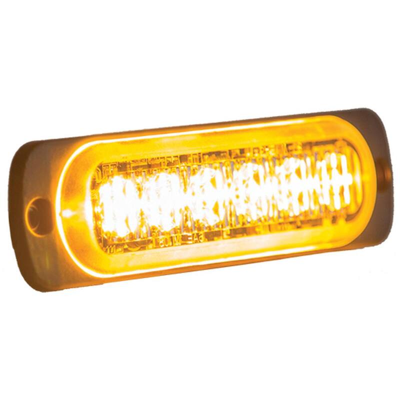 Buyers Products Company 4.5 in. LED Emergency Warning Flash Work Truck Strobe Light - 8891900