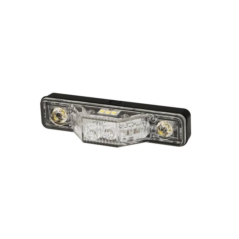 ECCO 1.2 in. x 5.2 in. Amber Strobe Light 6 LEDS 3-1 Functionality - ED3777A