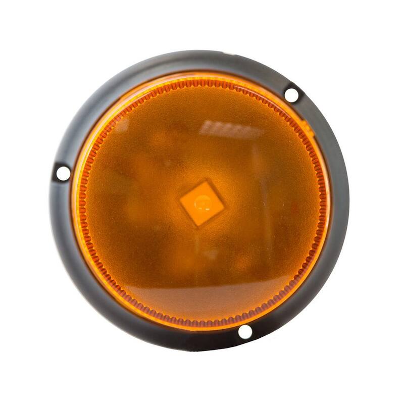 Buyers Products Company 6.5 in. x 5 in. LED Emergency Warning Work Truck Beacon Strobe Light - SL675ALP