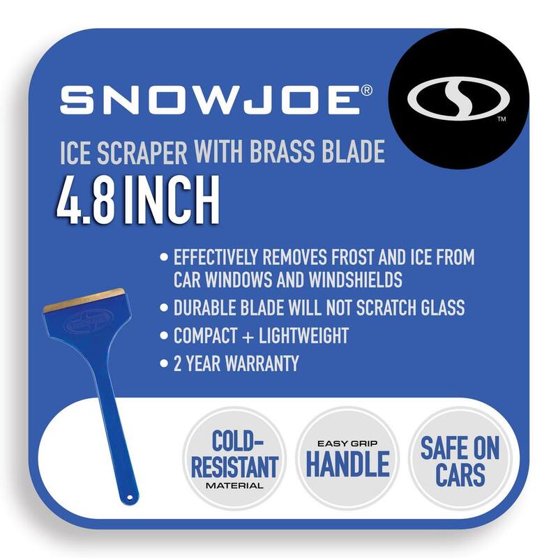 Snow Joe Edge Ice Scraper with Brass Blade - SJEG01