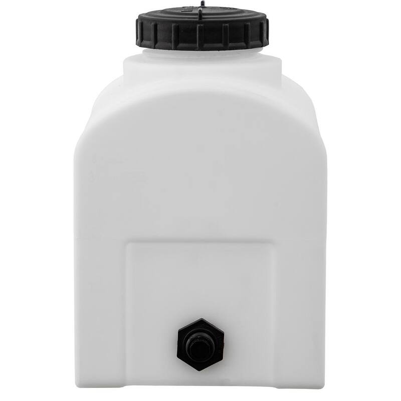Buyer's Products 5 Gal. Poly Reservoir Water Storage Tank Non-Flammable Liquid - 82123879