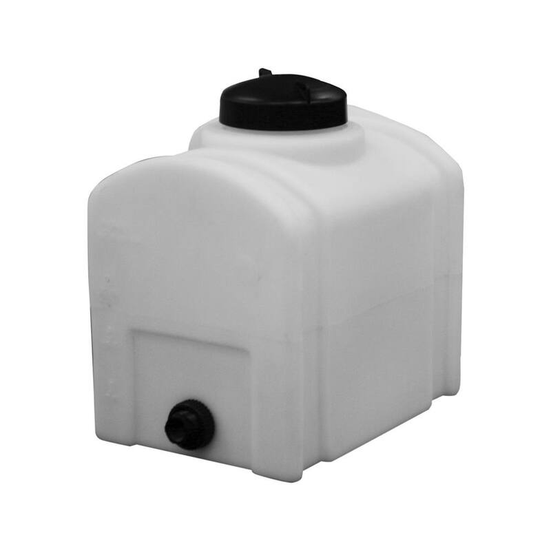Buyer's Products 5 Gal. Poly Reservoir Water Storage Tank Non-Flammable Liquid - 82123879