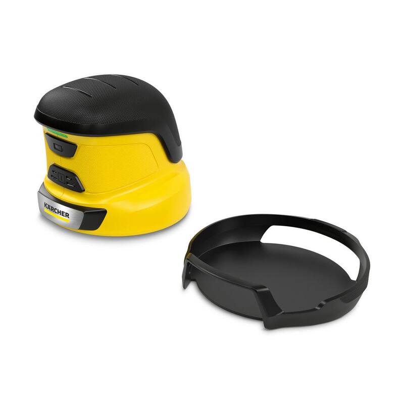 Karcher EDI 4 Cordless Electric Handheld Ice Scraper - Rotating Disc Windshield Scraper for Ice, Snow, & Frost - EDI 4