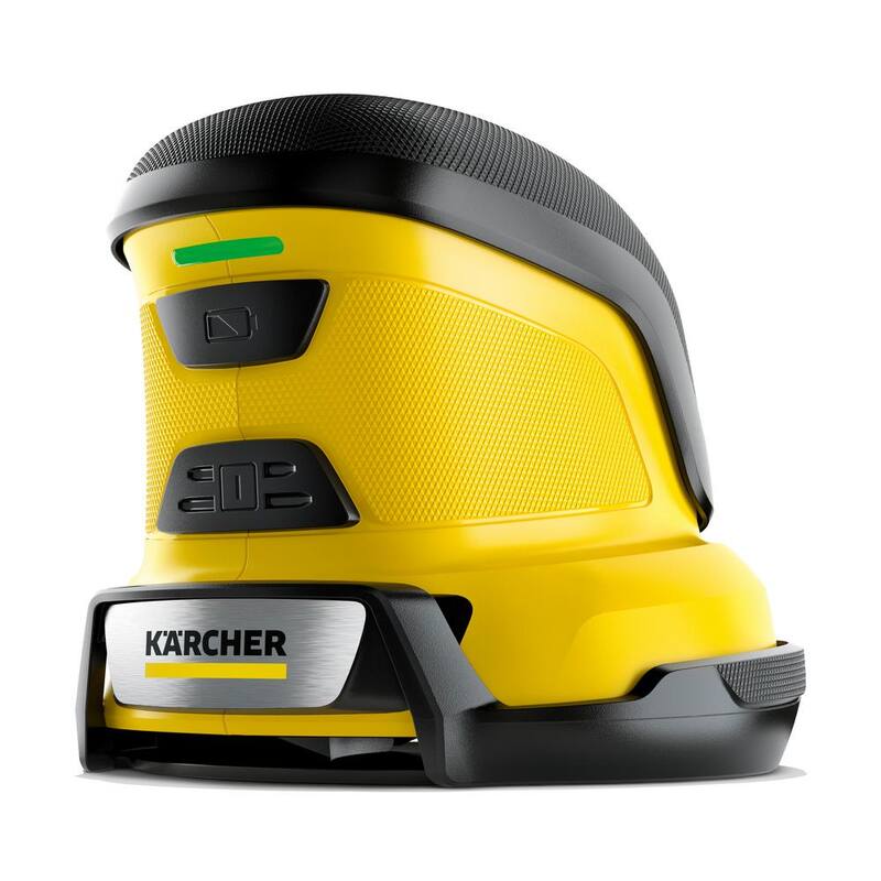 Karcher EDI 4 Cordless Electric Handheld Ice Scraper - Rotating Disc Windshield Scraper for Ice, Snow, & Frost - EDI 4