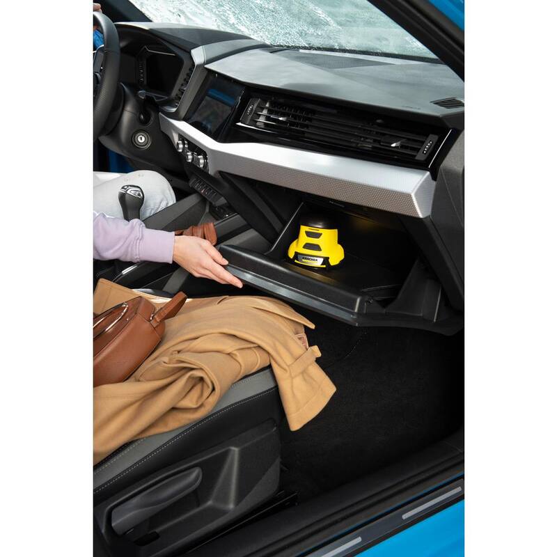 Karcher EDI 4 Cordless Electric Handheld Ice Scraper - Rotating Disc Windshield Scraper for Ice, Snow, & Frost - EDI 4