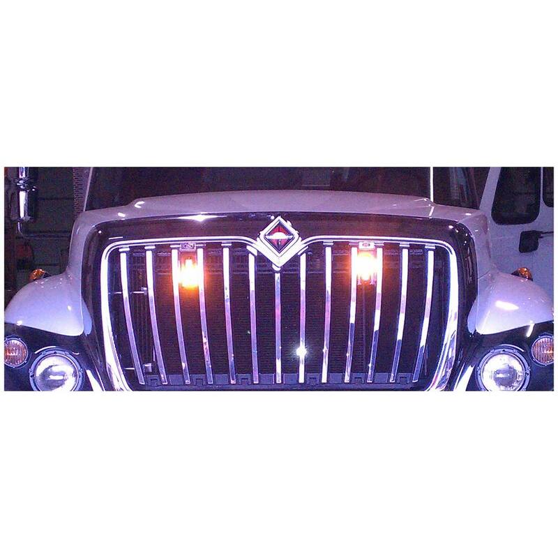 Buyers Products Company 4 in. LED Emergency Safety Truck Warning Flash Strobe Light - 8891120
