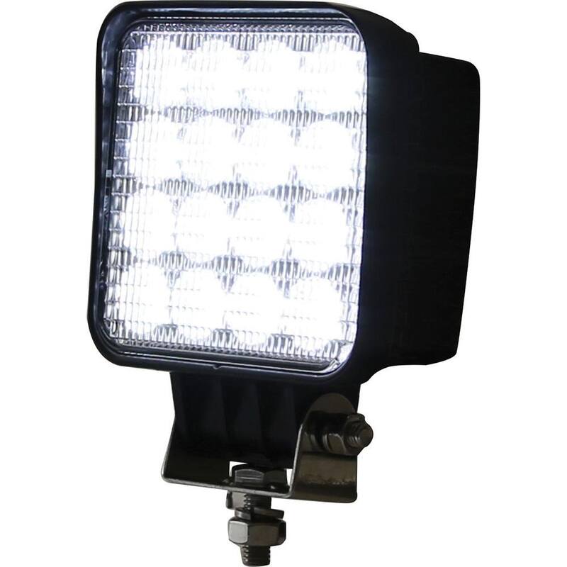 Buyers Products Company 4.5 in. Truck Offroad Vehicle Boat Mounted LED Flood Work Light - 1492128
