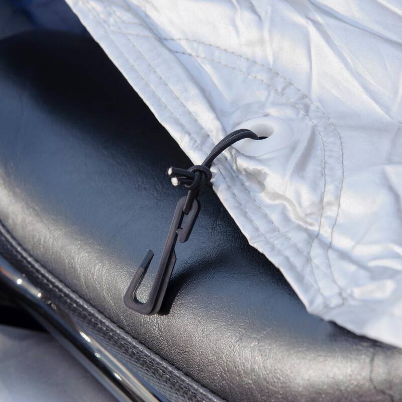 Budge Standard 86 in. x 44 in. x 44 in. Size MC-0 Motorcycle Cover - MC-4