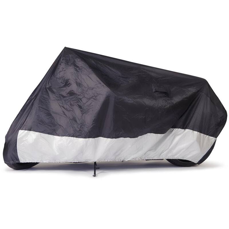 Budge Waterproof 86 in. x 44 in. x 44 in. Size MC-0 Outdoor Motorcycle Cover - MC-9