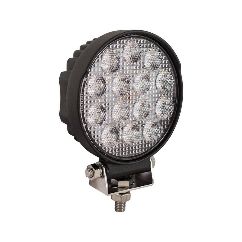 Buyers Products Company 5 in. Truck Offroad Vehicle Boat Mounted LED Flood Work Light - 1492127