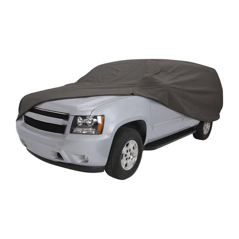 Classic Accessories PolyPro III 187 in. L Compact/Mid-Size SUV/Pickup Cover - 10-018-241001-00