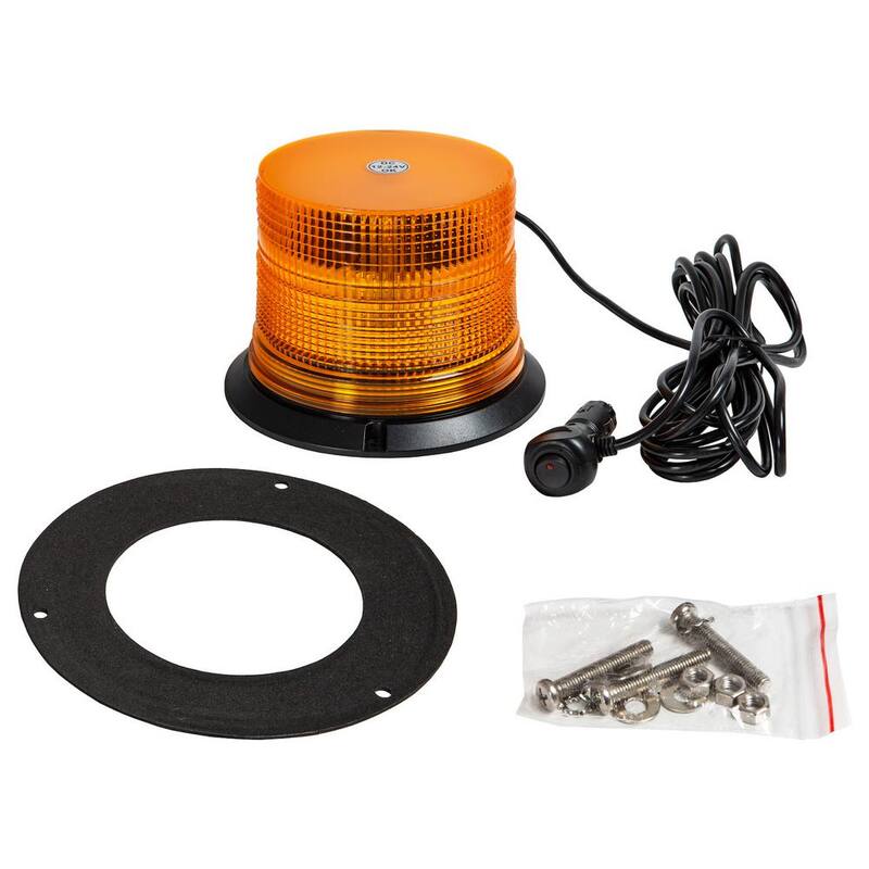 Buyers Products Company 6.5 in. x 5 in. LED Emergency Warning Work Truck Beacon Strobe Light - SL645ALP