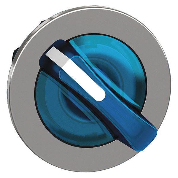 Schneider Electric ShortHandSelectSwtch, Iluminación, Azul, 2 Posiciones, 30mm - ZB4FK1263