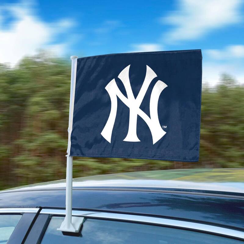 FANMATS MLB - New York Yankees Car Flag Large 1-Piece 11 in. x 14 in. - 40716