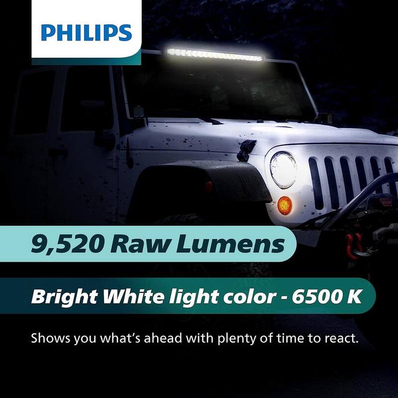 Philips Ultinon Drive LED Light Bar - 20 in. Single Row - UD5012LX1