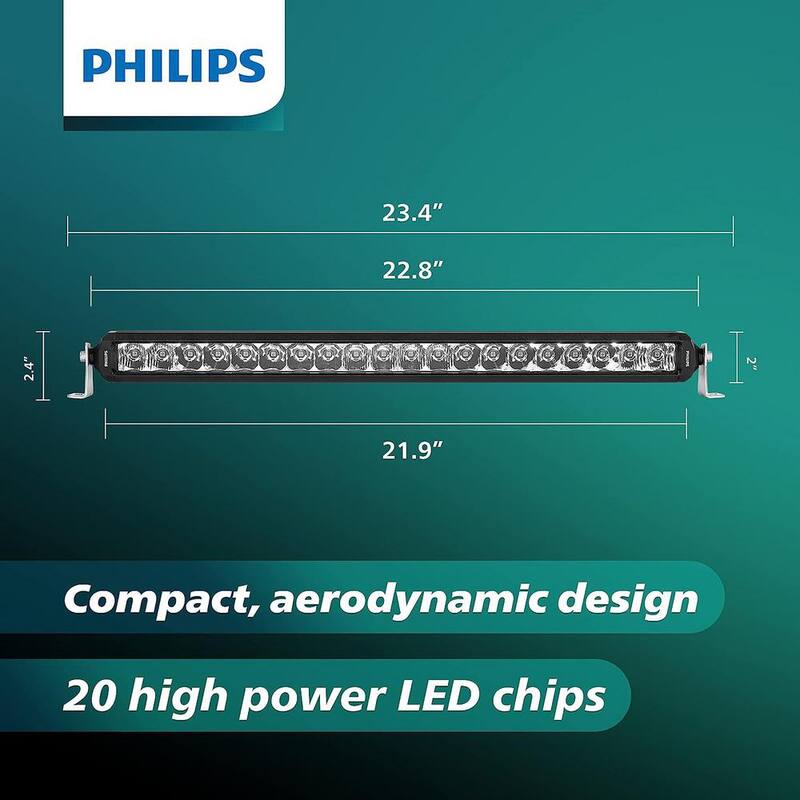 Philips Ultinon Drive LED Light Bar - 20 in. Single Row - UD5012LX1