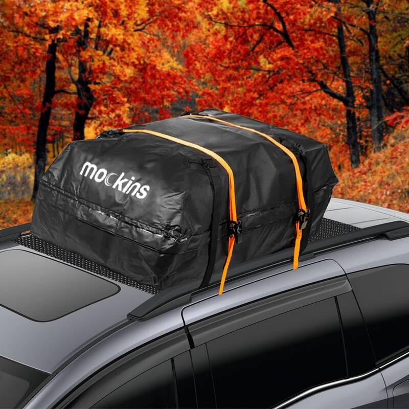 Mockins 39 in. x 36 in. Protective Non-Slip Car Roof Mat with Extra Cushioning - Black - MARMAT26