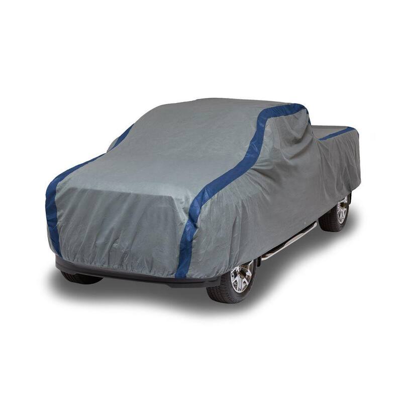 Classic Accessories Duck Covers Weather Defender Extended Cab Standard Bed Semi-Custom Pickup Truck Cover Fits up to 20 ft. 9 in. - A3T249