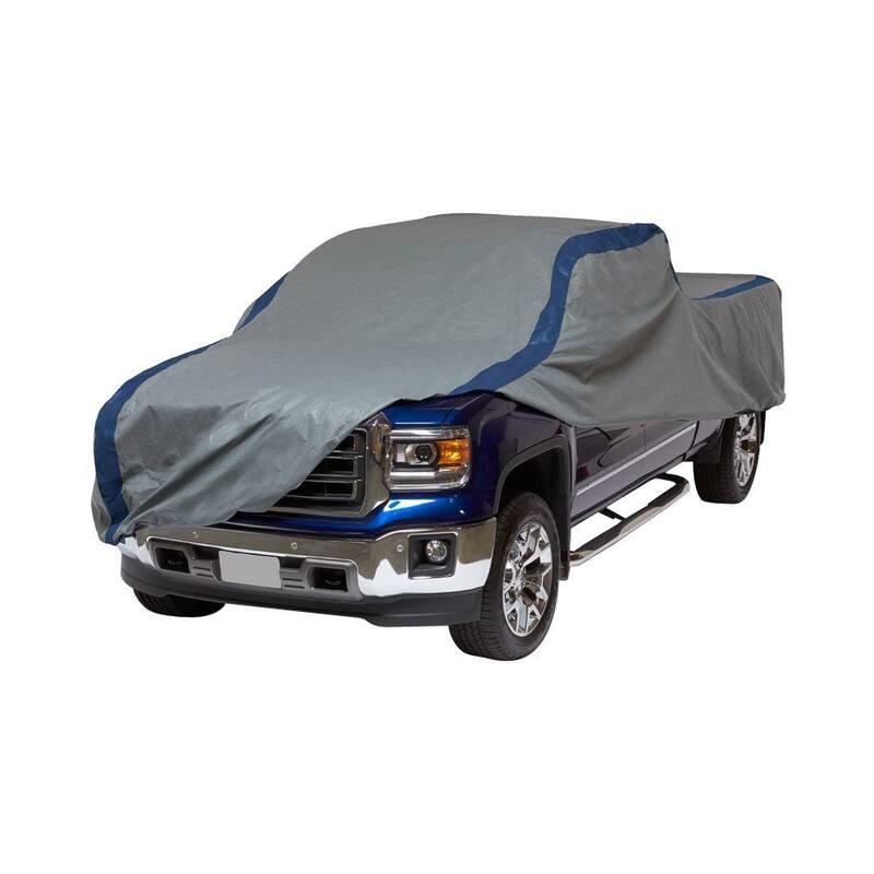 Classic Accessories Duck Covers Weather Defender Extended Cab Standard Bed Semi-Custom Pickup Truck Cover Fits up to 20 ft. 9 in. - A3T249