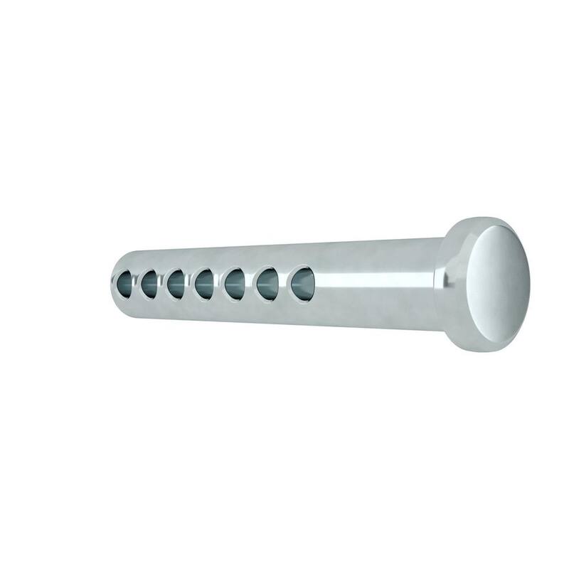 Everbilt 7/16 in. x 2-1/2 in. Zinc-Plated Universal Clevis Pin - 815458