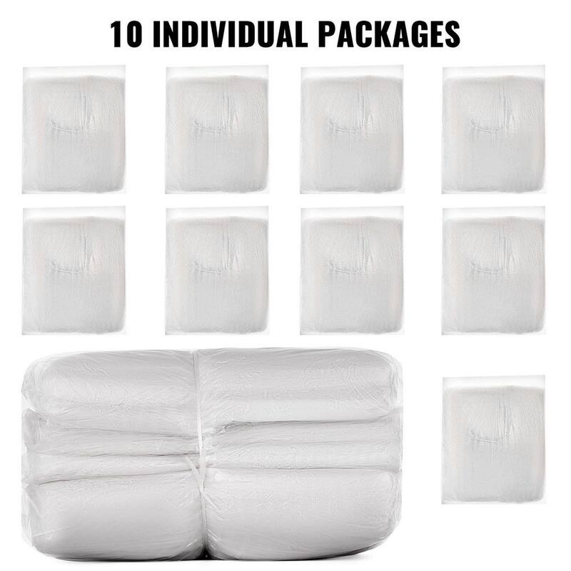 VEVOR Plastic 22 ft. x 12 ft. Car Cover Disposable Car Covers Universal Car Cover Waterproof Dust-Proof Full Cover (10-Pieces) - CY10BZSLCZ0000001V0