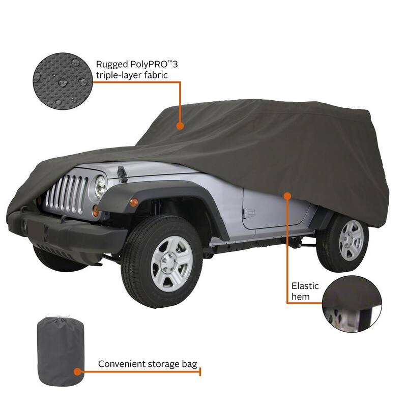 Classic Accessories PolyPro lll Jeep Cover - 10-020-251001-00