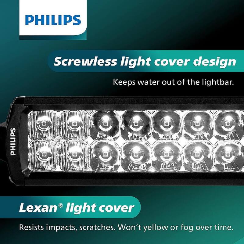 Philips Ultinon Drive LED Light Bar - 10 in. 2 Row - UD5015LX1
