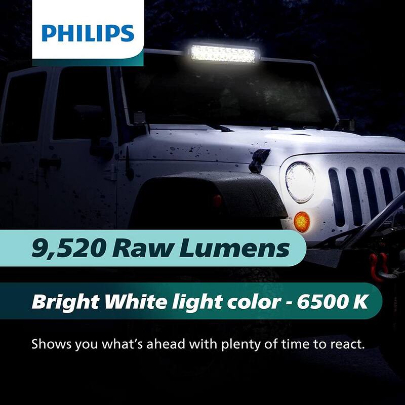 Philips Ultinon Drive LED Light Bar - 10 in. 2 Row - UD5015LX1