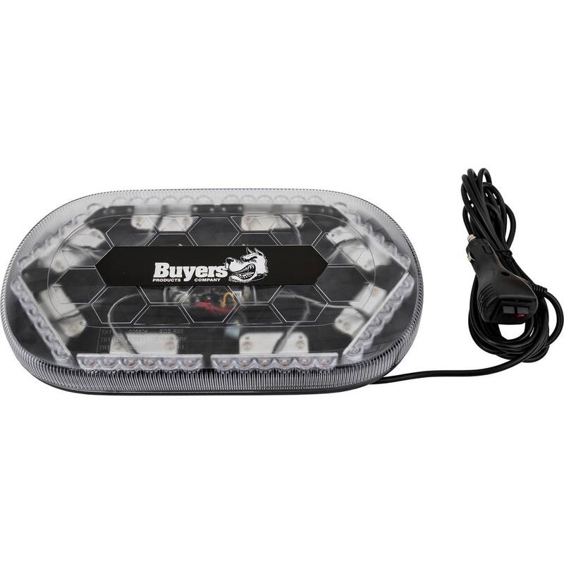 Buyers Products 13 in. LED Emergency Warning Multi-Mount Strobe Work Light Bar - 8891172