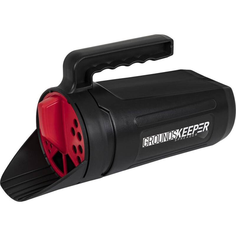 Buyers Products Company Grounds Keeper Hand Scoop Spreader Shaker for Salt Seed and Fertilizer - 9031125